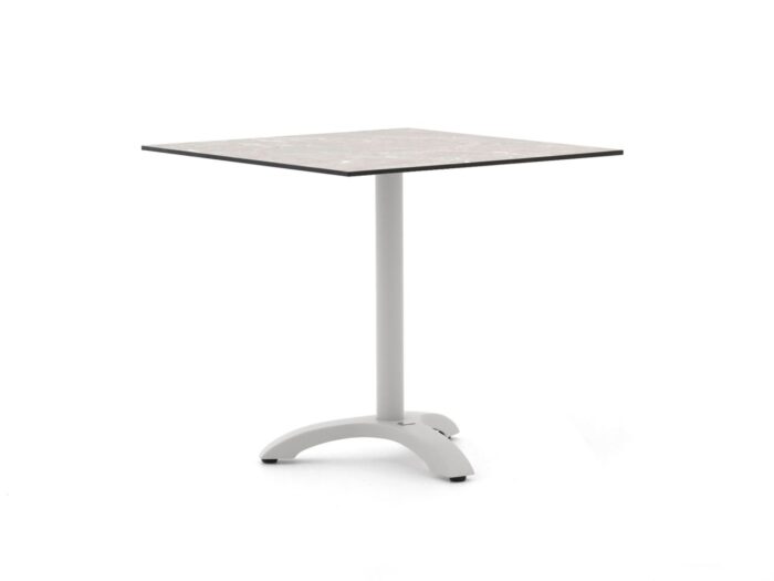 Bellagio tuinmeubelen Bellagio Lisio tuintafel 80x80x73cm Laagste prijsgarantie! – Wit