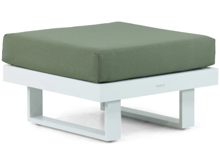 Lifestyle Garden Furniture Lorenzo lounge voetenbank - Wit