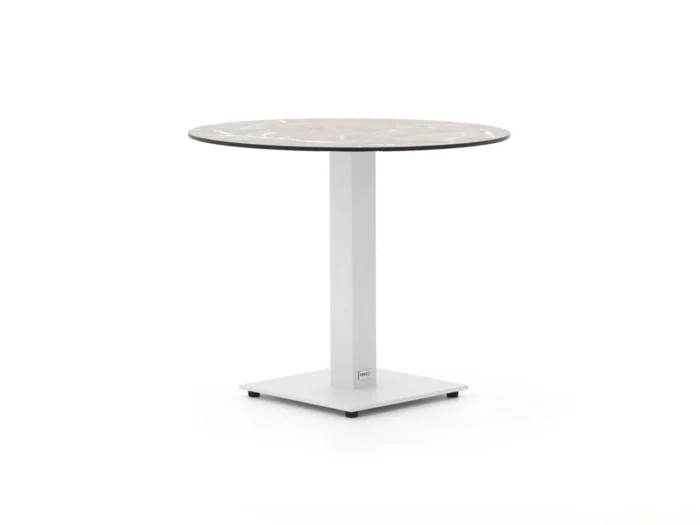 Forza Furniture Orta tuintafel ø80cm (h:73cm) - Wit