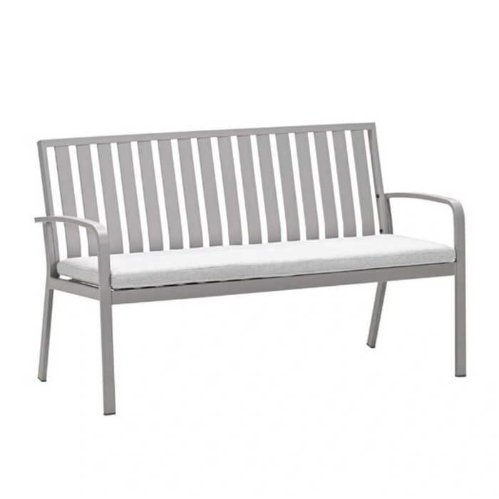 Garden impressions Bruno Parkbank 150 cm Taupe – bruin