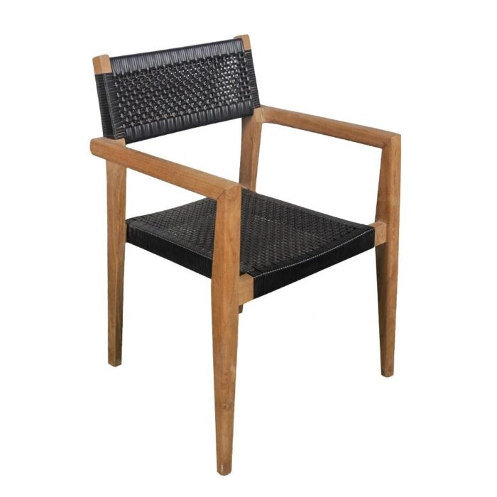 Buitengewoon de boet Lois Diningstoel Teak – tweekleurig