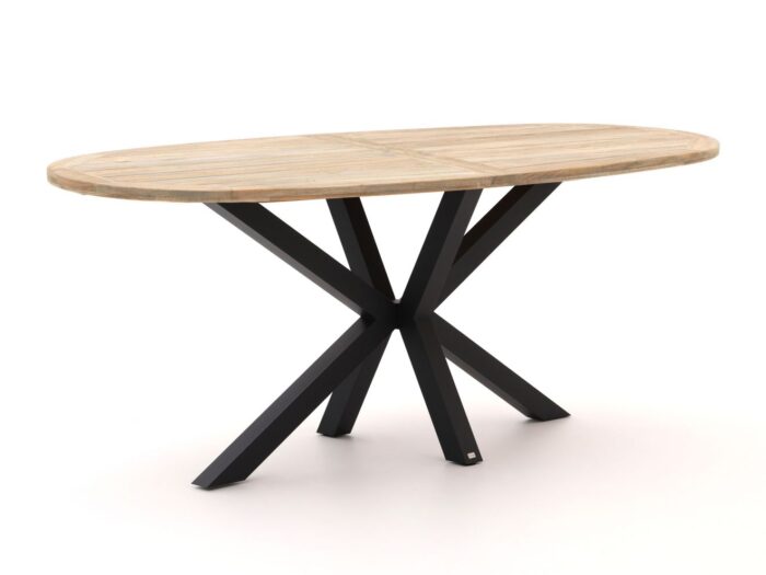 ROUGH Furniture ROUGH-Y Ellips bartafel 240x120cm Laagste prijsgarantie! – Bruin