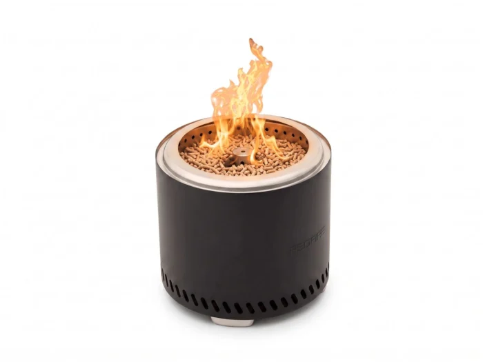 RedFire Volcano pellet vuurhaard XL ø49,5cm - Grijs