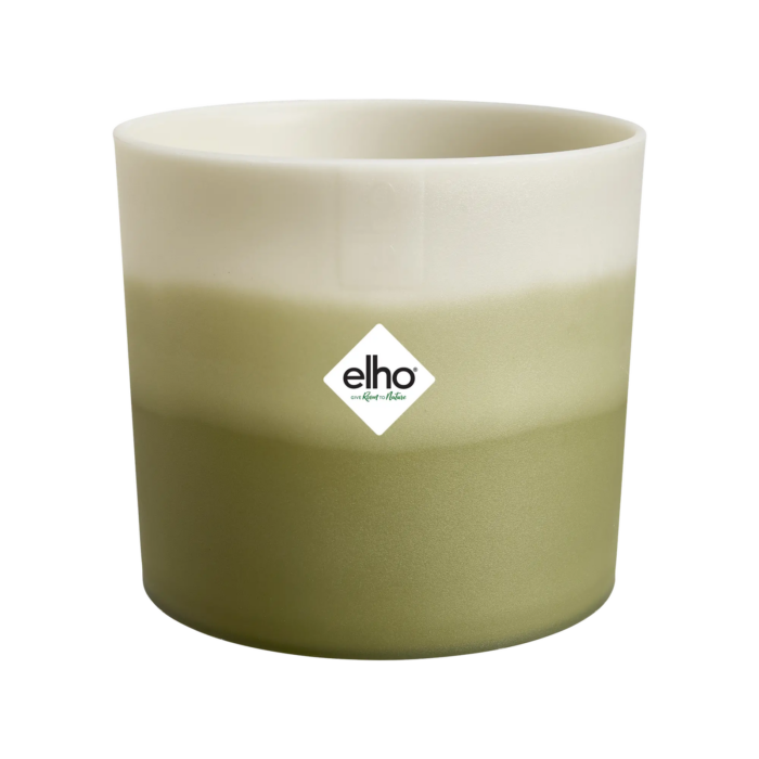 Elho Colour gradient rond 18 cm bamboegroen bloempot – groen