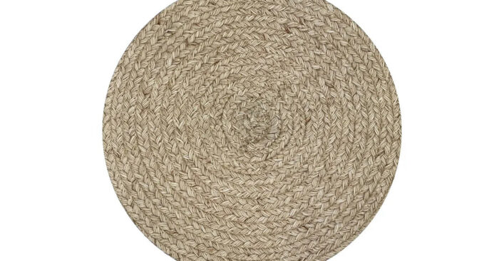 Apple Bee | Swirl Outdoor Vloerkleed Ø300 cm | Sand