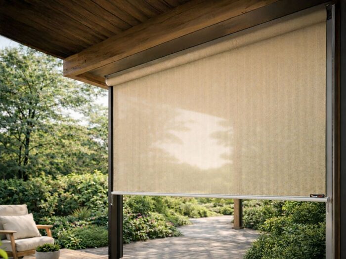 Shadow Comfort rolgordijn 198x240cm Laagste prijsgarantie! – Taupe