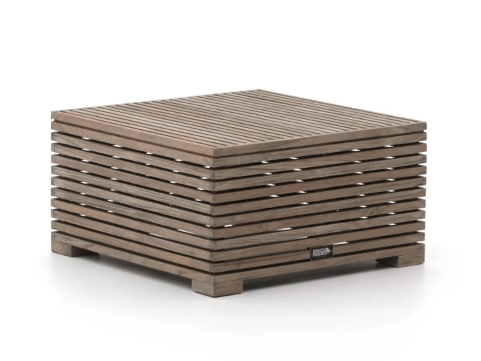 ROUGH Furniture ROUGH-C bijzet tuintafel 60x60x32cm - Bruin