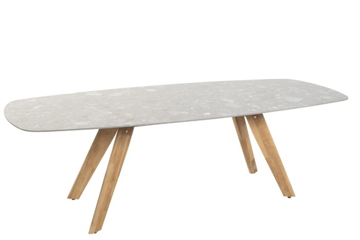 4 Seasons Outdoor Montana dining tuintafel 240 x 103 cm teak – Naturel teak