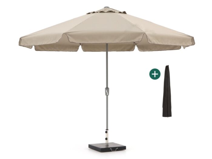 Shadowline Aruba parasol ø 350cm – Taupe
