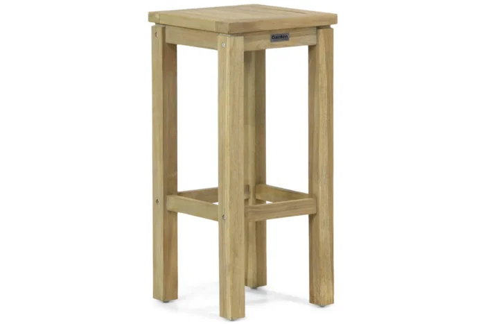 Garden Collections Brighton barstoel - Old teak greywash