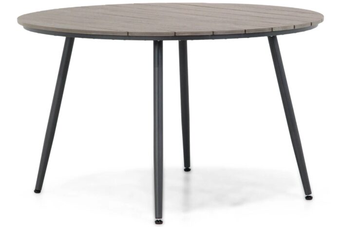 Lifestyle Garden Furniture Matale dining tuintafel 125 cm – Grijs-antraciet