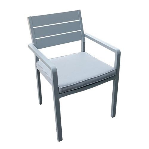 Own Barolo dining tuinstoel taupe tuinmeubel – bruin