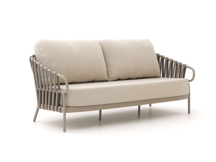 Tierra Outdoor Nuri lounge tuinbank 3-zits 209cm Laagste prijsgarantie! – Taupe