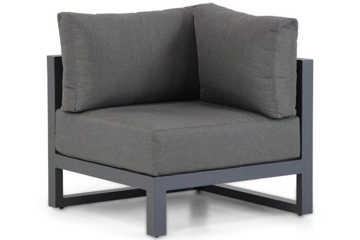 Santika Furniture Salviano hoek module Quick Dry Foam – Grijs-antraciet