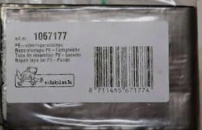Ubbink Reparatieset voor PE vijvers/folie zelfklevende tape 7,5 cm x 1 m