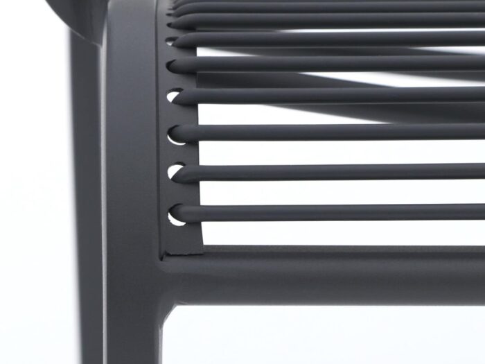 Apple Bee Hawaii lounge tuinstoel stapelbaar met voetenbank Laagste prijsgarantie! – Grijs