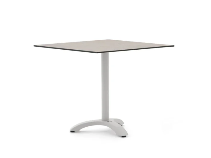 Bellagio tuinmeubelen Lisio tuintafel 80x80x73cm - Wit