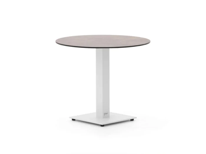 Forza Furniture Orta tuintafel ø80cm (h:73cm) - Wit
