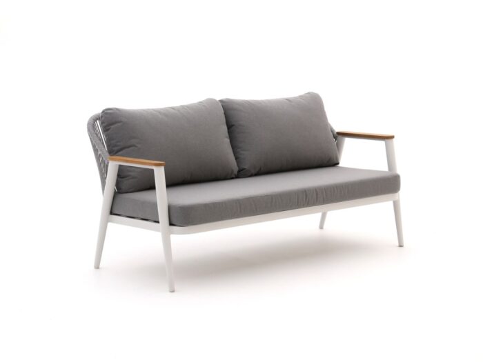 Bellagio tuinmeubelen Bellagio Florentina lounge tuinbank 2-zits 161cm Laagste prijsgarantie! – Wit