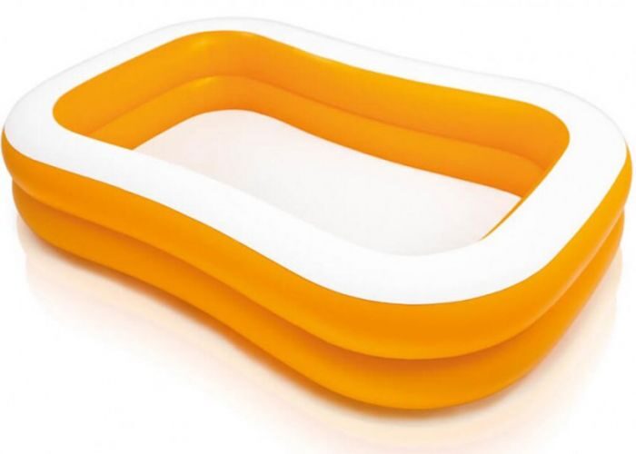 Intex Familie zwembad orange – oranje;wit