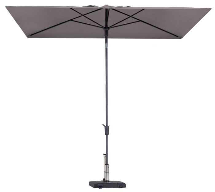 Madison Mikros taupe stokparasol 300 x 200 cm zonwering – bruin