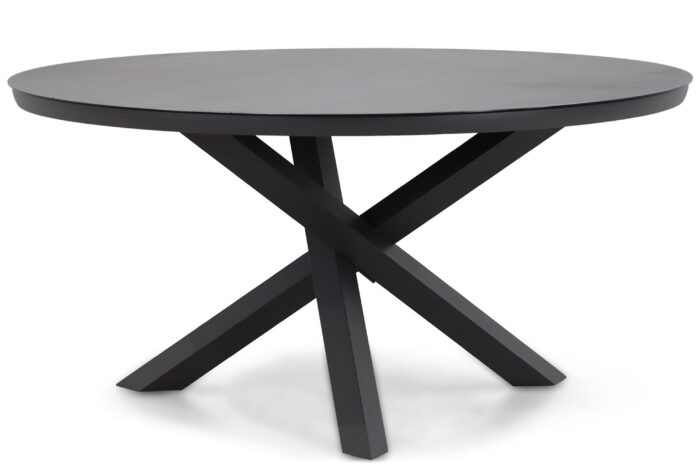 Lifestyle Garden Furniture Livorno dining tuintafel 150 cm – Grijs-antraciet