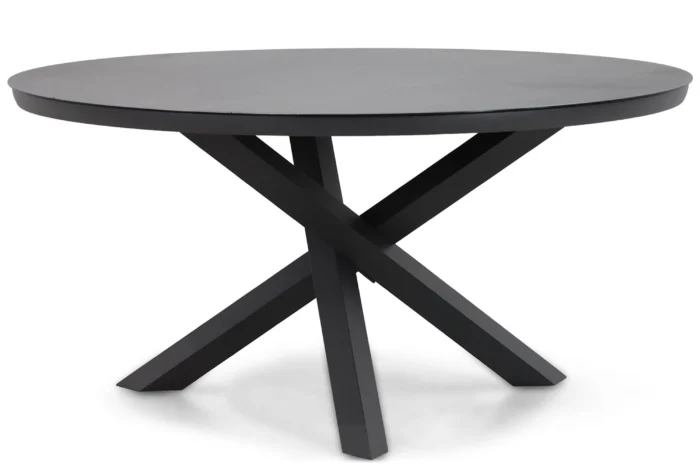 Lifestyle Garden Furniture Livorno dining tuintafel 150 cm - Grijs-antraciet