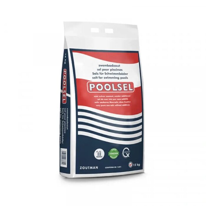 Alpc Zout 15kg tbv zoutelectrolyse – blauw;rood;wit