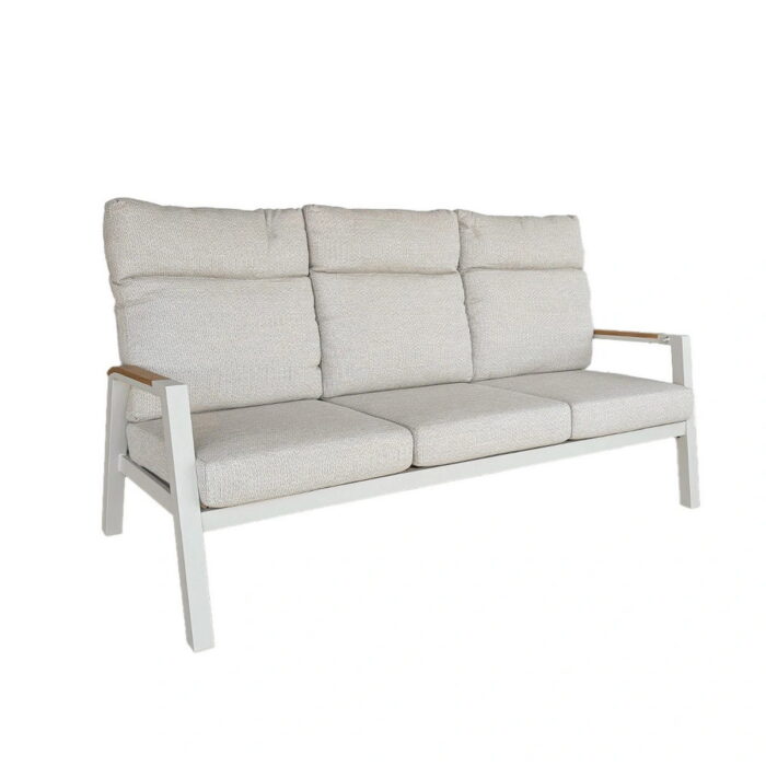 Trestino Alzano Verstelbare 3zits Loungebank Latte – beige