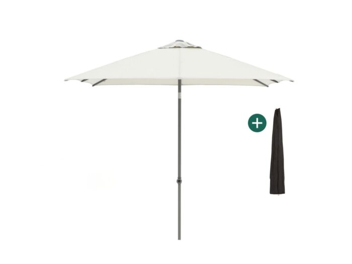 Shadowline Push-up parasol 240x240cm – Grijs