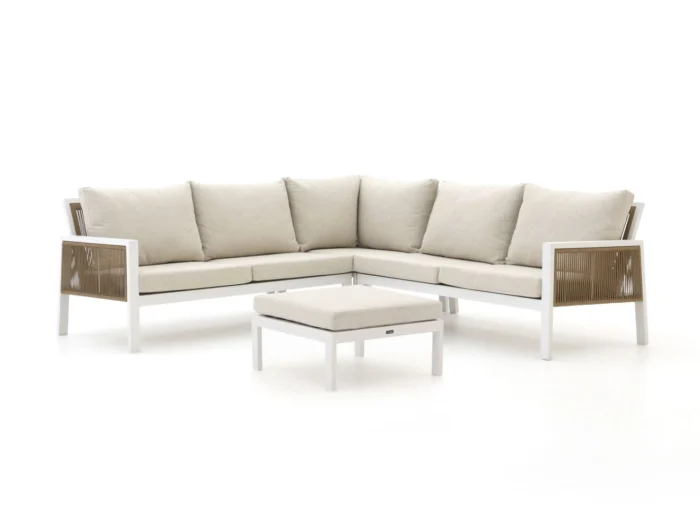 Manifesto Furniture Alzano hoek loungeset 3-delig - Wit