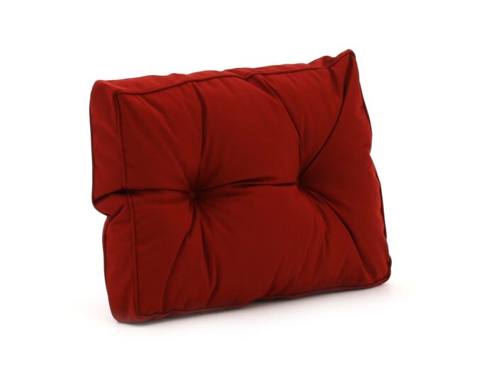 Madison Florance loungekussen rug ca. 60x40cm Laagste prijsgarantie! – Rood