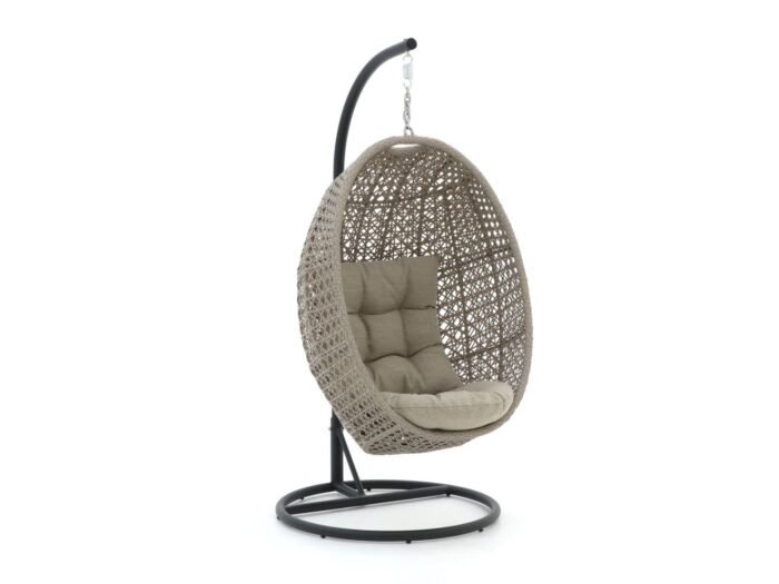 Manifesto Furniture Manifesto Andriano hangstoel met standaard Laagste prijsgarantie! – Grijs