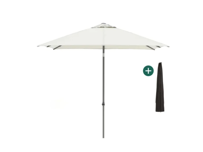 Shadowline Push-up parasol 240x240cm - Grijs