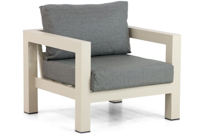 Lifestyle Garden Furniture Luca lounge tuinstoel – Taupe-naturel-bruin