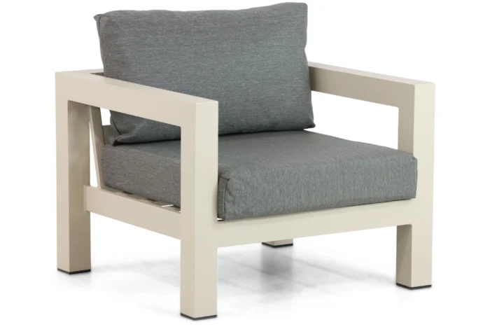 Lifestyle Garden Furniture Luca lounge tuinstoel - Taupe-naturel-bruin