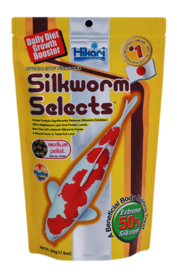 Hikari Silkworm Select Medium 500Gr vissenvoer