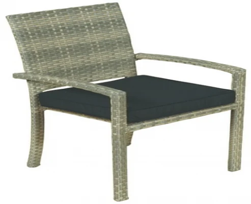 Tuinstoel wicker Belcanto 57x56x91cm