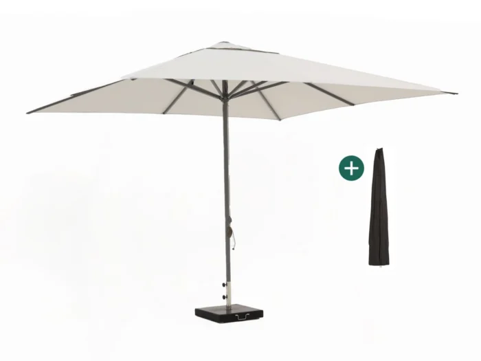 Shadowline Cuba parasol 350x350cm - Wit