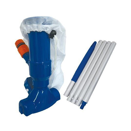 Alpc Jet Stofzuigerkit Met Steel 120Cm (5 Secties) Blau Braet