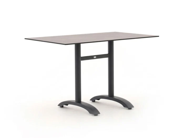 Bellagio tuinmeubelen Lisio tuintafel 120x70x73cm - Grijs