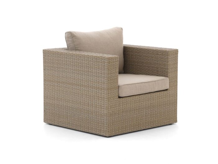 Forza Furniture Forza Cecita lounge tuinstoel Laagste prijsgarantie! – Taupe