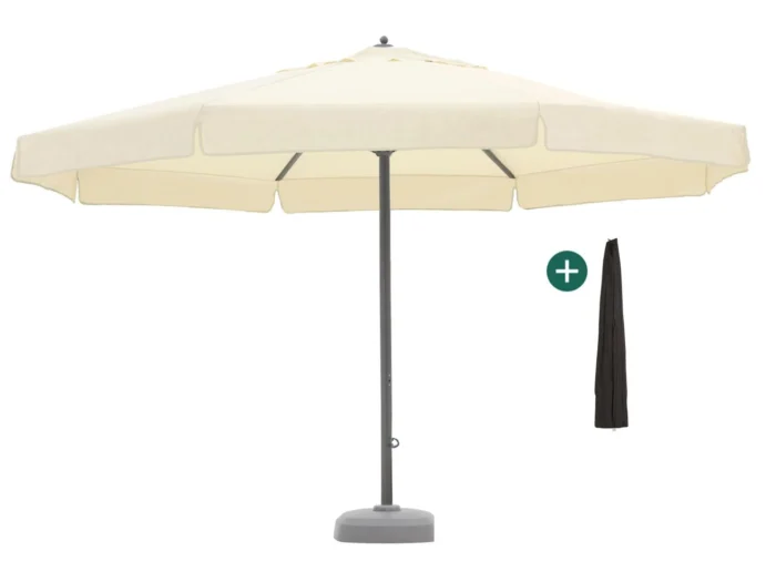 Shadowline Java parasol ø 500cm - Wit