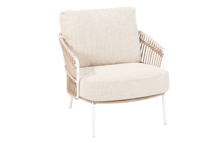 4 Seasons Outdoor Dalias lounge tuinstoel – Taupe-naturel-bruin