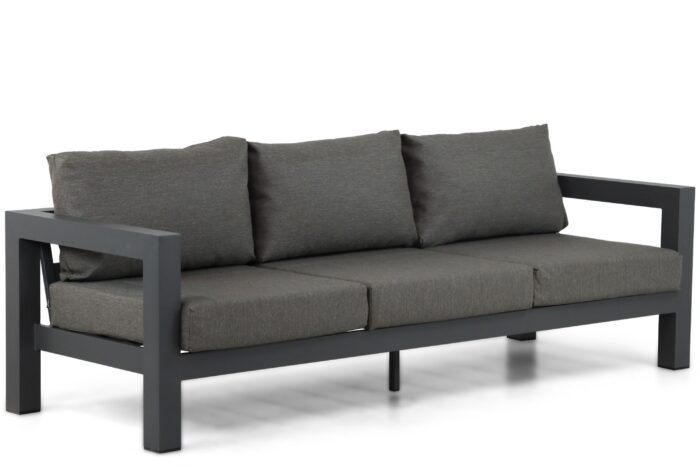 Lifestyle Garden Furniture Luca lounge tuinbank 3-zits – Grijs-antraciet
