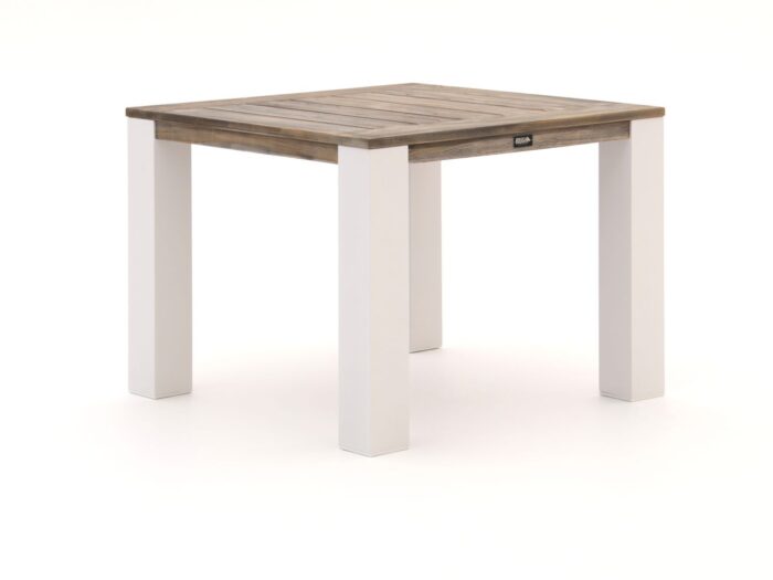 ROUGH Furniture ROUGH-X dining tuintafel 100x100x76cm Laagste prijsgarantie! – Bruin