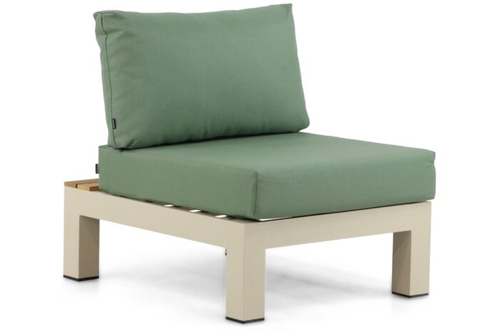Lifestyle Garden Furniture Vittoria midden module – Taupe-naturel-bruin