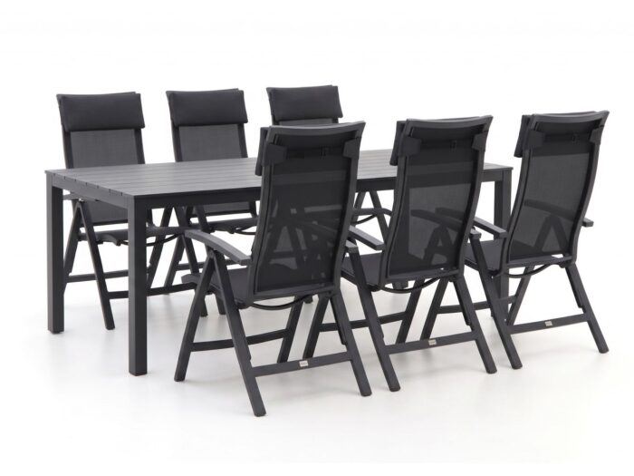 Bellagio tuinmeubelen Lugo/Menzano 220cm dining tuinset 7-delig