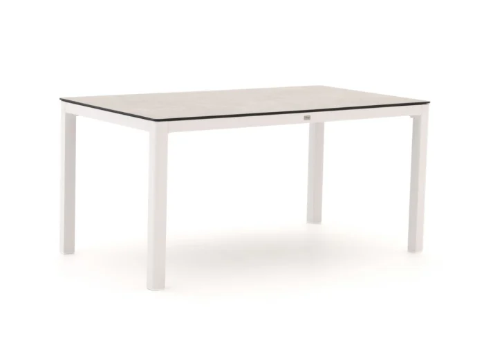 Bellagio tuinmeubelen La Fonte dining tuintafel 160x90cm - Wit