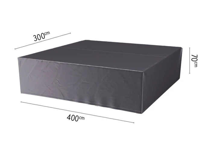 Aerocover Hoes loungeset 400 x 300 x 70 cm - grijs